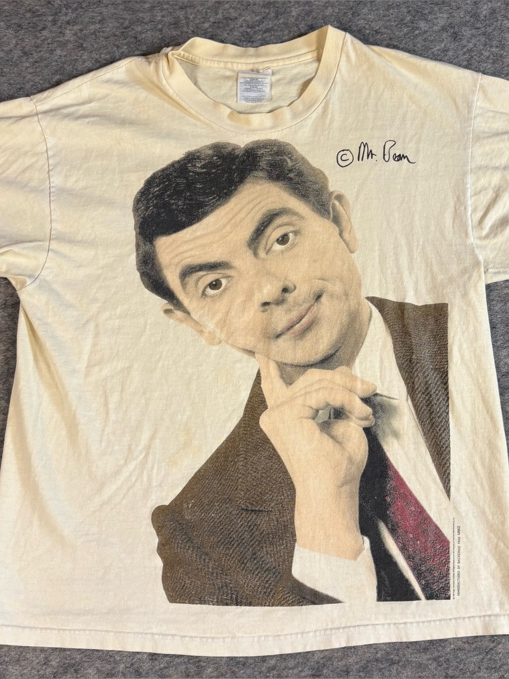 Vintage 1996 Mr. Bean Movie Promo T-Shirt Rowan Atkinson Large